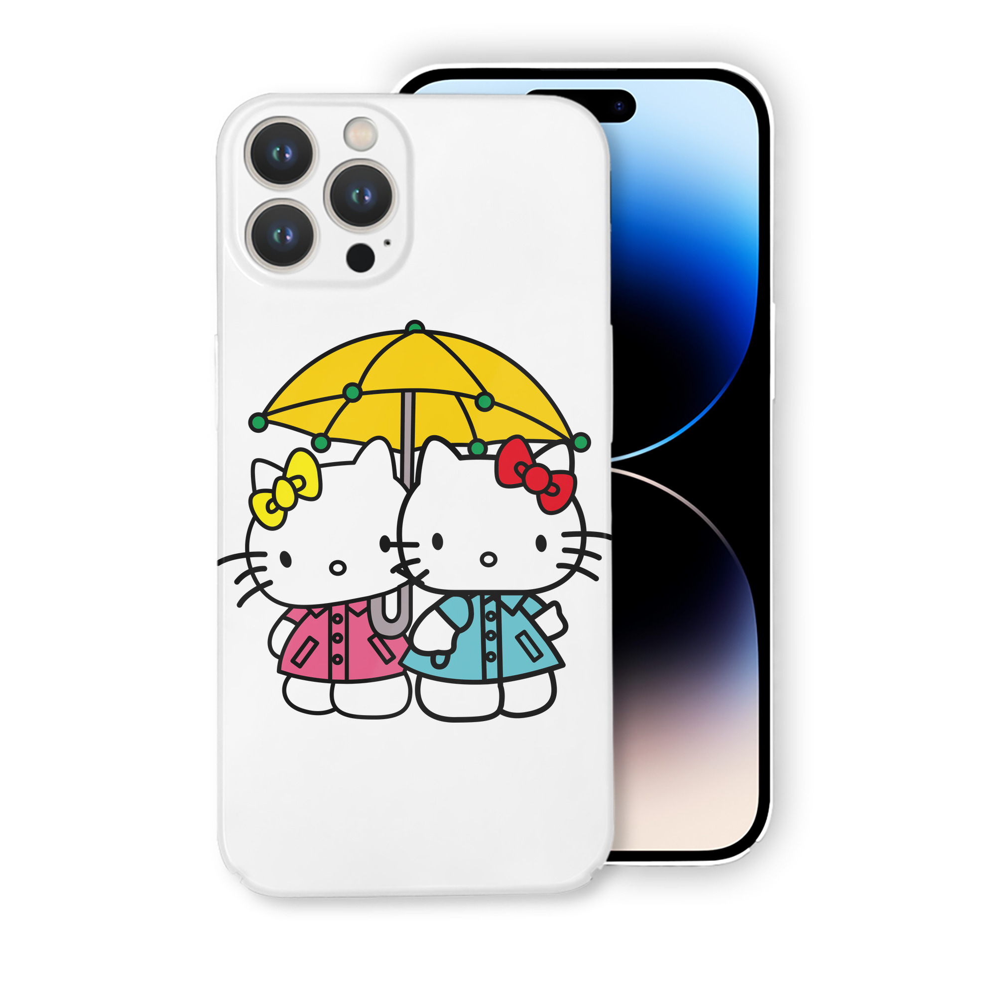 （画像用） Hello Kitty ハローキティ 【iPhone 14シリーズ対応】ハードケース
